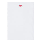 Diesel T-Shirt Girocollo Tinta Unita con Stampa per Bambino J02237XX BIANCO DIESEL 