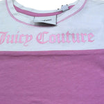 Juicy Couture Canotta Bicolore con Stampa per Bambina JBX6548 BIANCO/VIOLA JUICY COUTURE 