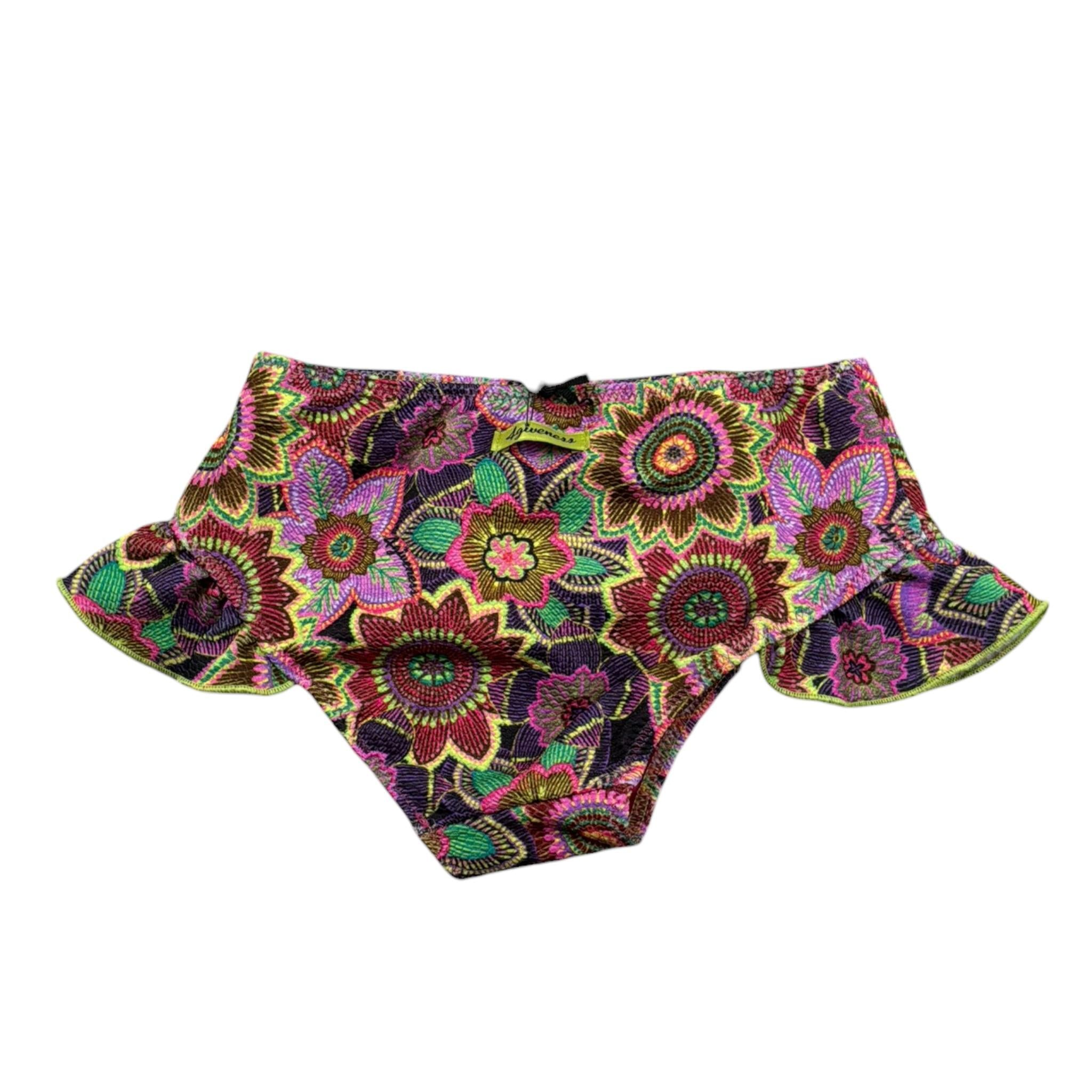 4Giveness Costume Modello Slip Multicolor con Fantasia per Neonata FGBN3959 MULTICOLOR 4GIVENESS 