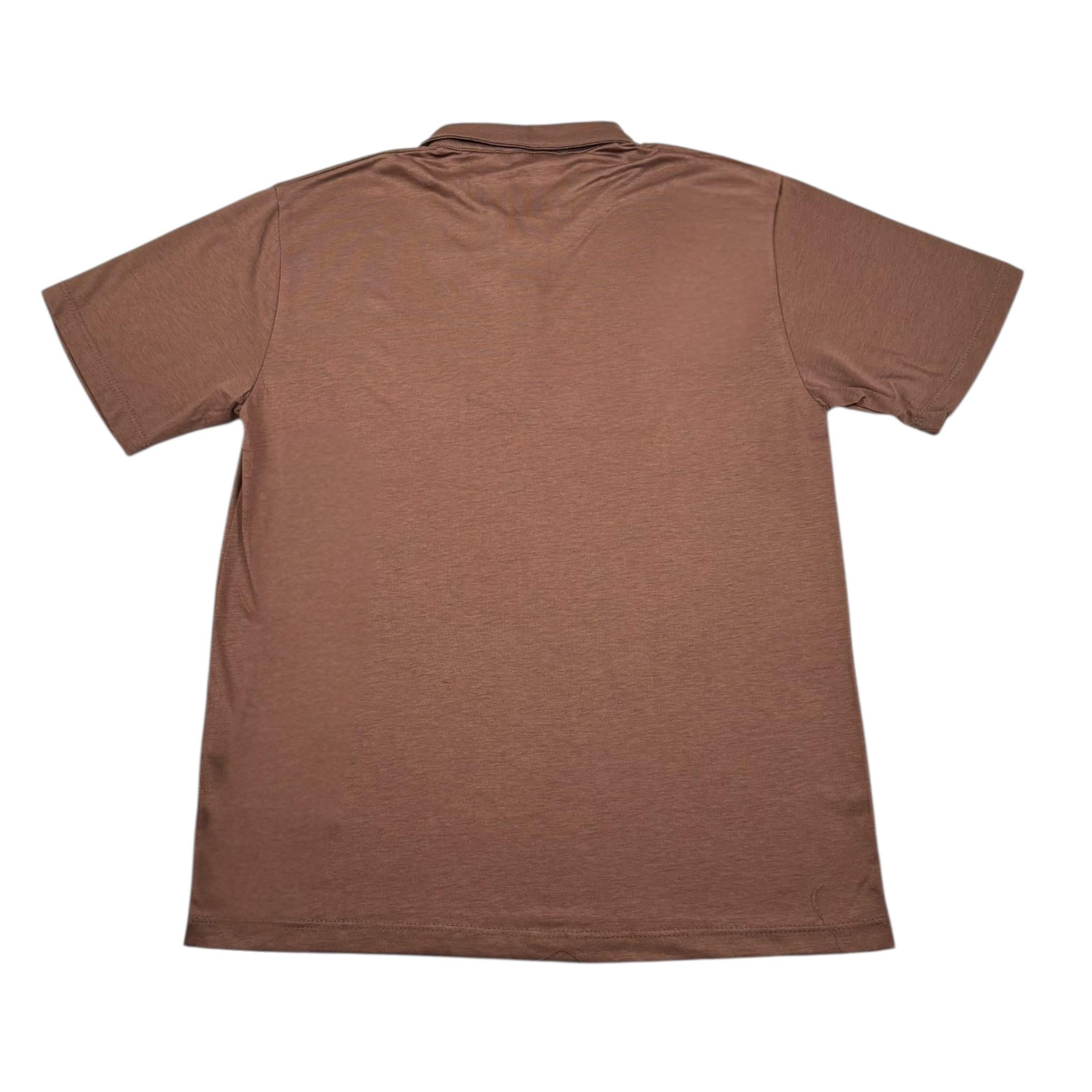 Paolo Pecora Polo Mezza Manica Tinta Unita per Bambino PP3935 MARRONE PAOLO PECORA 