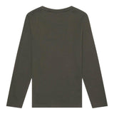 ANTONY MORATO shirt tinta unita girocollo con stampa Verde per Bambino MKKL00267 VERDE ANTONY MORATO 