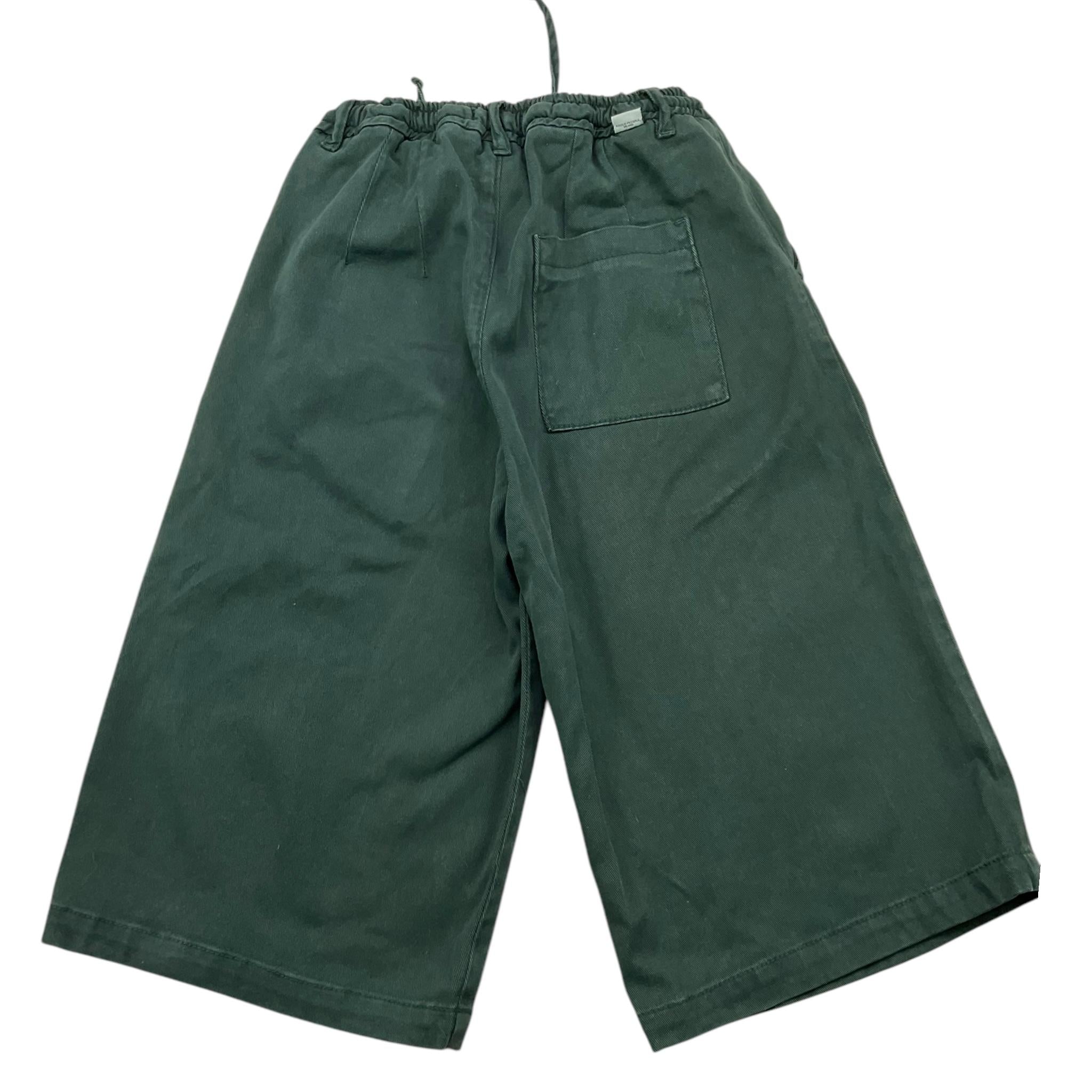 PAOLO PECORA bermuda tinta unita con elastico in vita Verde per Bambino PP4160 VERDE PAOLO PECORA 