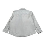 John Richmond Camicia Tinta Unita con Bottoni per Bambino RBP26029CA GRIGIO JOHN RICHMOND 