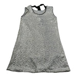 Manila Grace Abito Tinta Unita con Paillettes Giromanica per Bambina 138AMJS25 ARGENTO MANILA GRACE 