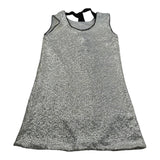 Manila Grace Abito Tinta Unita con Paillettes Giromanica per Bambina 138AMJS25 ARGENTO MANILA GRACE 