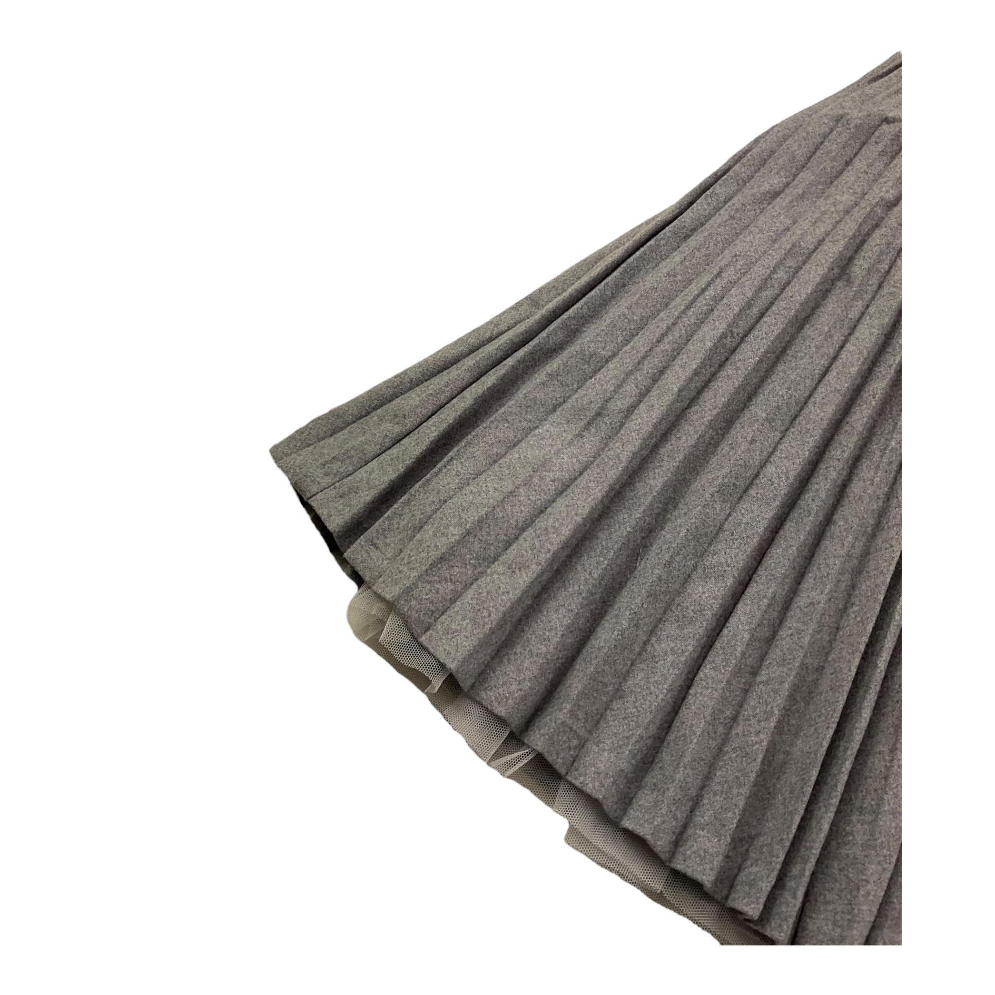 IL GUFO abito giromanica tinta unita Grigio per Bambina ABGL GRIGIO IL GUFO 