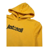 Just Cavalli Felpa Chiusa con Cappuccio Tinta Unita con Stampa per Bambino JBP26011FE GIALLO JUST CAVALLI 