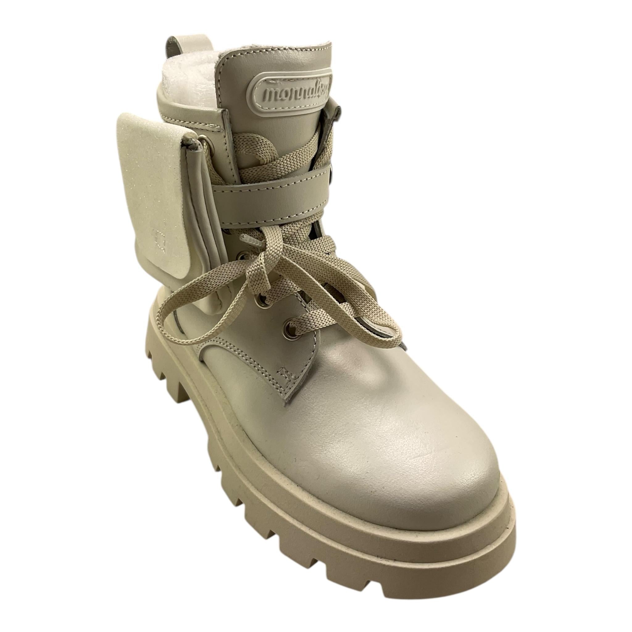 MONNALISA stivali tinta unita con borsetta Panna per Bambina 8CB011 PANNA MONNALISA 