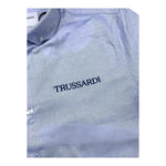 TRUSSARDI camicia manica lunga tinta unita con stampa Azzurro per Bambino TBA2407CA AZZURRO TRUSSARDI 