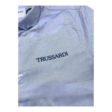 TRUSSARDI camicia manica lunga tinta unita con stampa Azzurro per Bambino TBA2407CA AZZURRO TRUSSARDI 