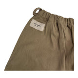 @MADILLY pantalone tinta unita con elastico in vita Verde per Bambino 01950 VERDE @MADILLY 