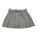 LU LU BY MISS GRANT short modello gonna tinta unita Grigio per Bambina LL3252 GRIGIO LU LU BY MISS GRANT 