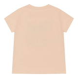 Guess T-Shirt Girocollo Tinta Unita con Stampa per Neonata K5RI06K6YW4 ROSA GUESS 