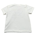 Daniele Alessandrini T-Shirt Girocollo Tinta Unita con Stampa per Neonato 1296M00179X BIANCO DANIELE ALESSANDRINI 