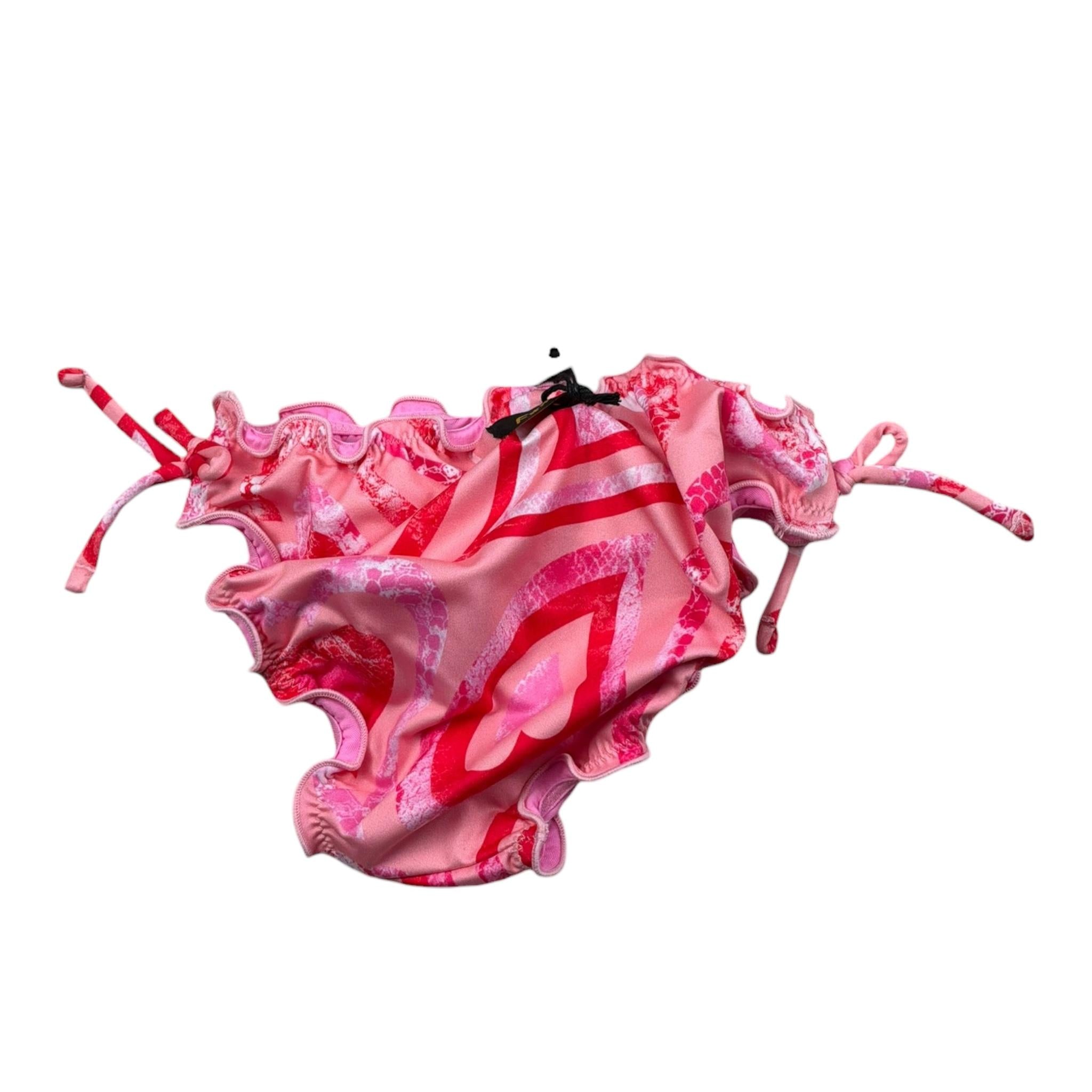 F**K Costume Modello Slip Tinta Ujnita con Fantasia  per Bambina FJ240001X14J ROSA F**K 