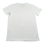 Mousse T-Shirt Girocollo Tinta Unita con Stampa per Bambina UNILEOTT BIANCO MOUSSE 