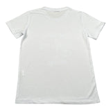 Mousse T-Shirt Girocollo Tinta Unita con Stampa per Bambina UNILEOTT BIANCO MOUSSE 
