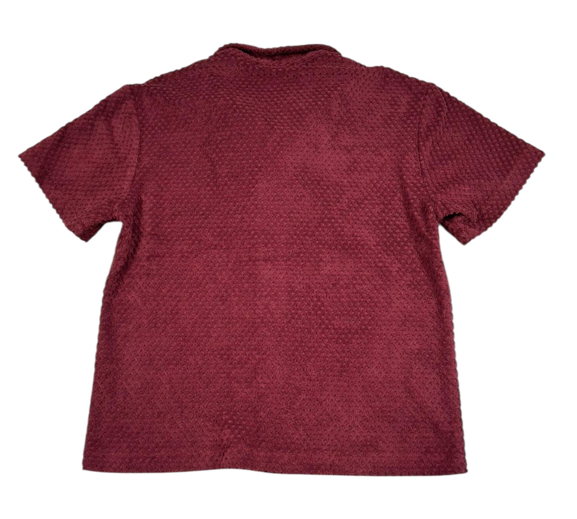 Paolo Pecora Camicia In Maglia Mezza Manica Tinta Unita per Bambino PP4338 ROSSO PAOLO PECORA 