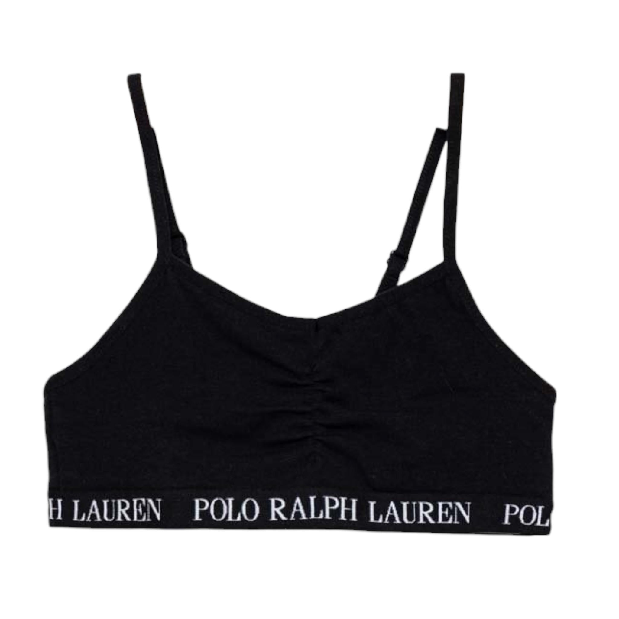 Ralph Lauren Set 2 Top Bicolore per Bambina 4P5017 NERO/GRIGIO RALPH LAUREN 
