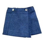 PAIO CRIPPA short tinta unita con elastico in vita Blu per Neonata CROCUSN BLU PAIO CRIPPA 