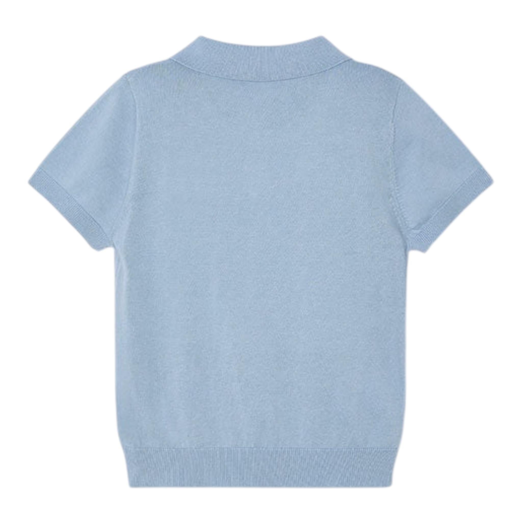 Mayoral Polo Mezza Manica Tinta Unita per Bambino 3104 POLVERE MAYORAL 