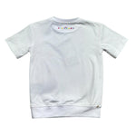 John Richmond Abito Mezza Manica Tinta Unita con Logo per Neonata RIP26100VE BIANCO JOHN RICHMOND 