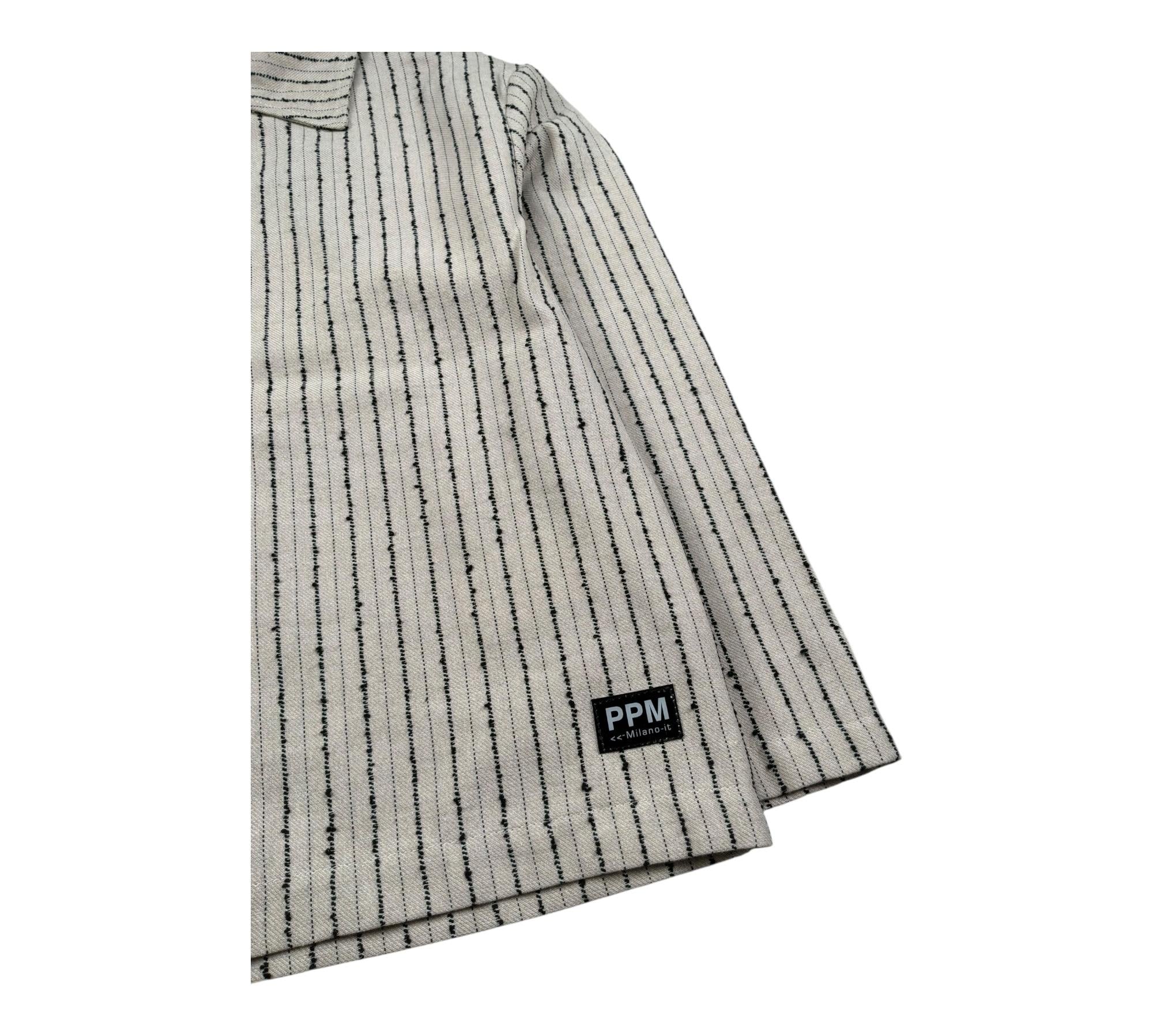 Paolo Pecora Camicia Manica Lunga Tinta Unita per Bambino PP4308 BEIGE PAOLO PECORA 