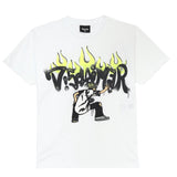 Disclaimer T-Shirt Girocollo tinta unita con Stampe Bianco per Bambino 25EDK58419XX BIANCO DISCLAIMER 