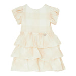 Liu Jo Abito Tinta Unita con Balze per Neonata KA5144 BEIGE LIU JO 