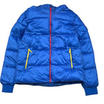 REFRIGUE giubbino tinta unita con zip e cappuccio Cobalto per Bambino 2131O0001 COBALTO REFRIGUE 