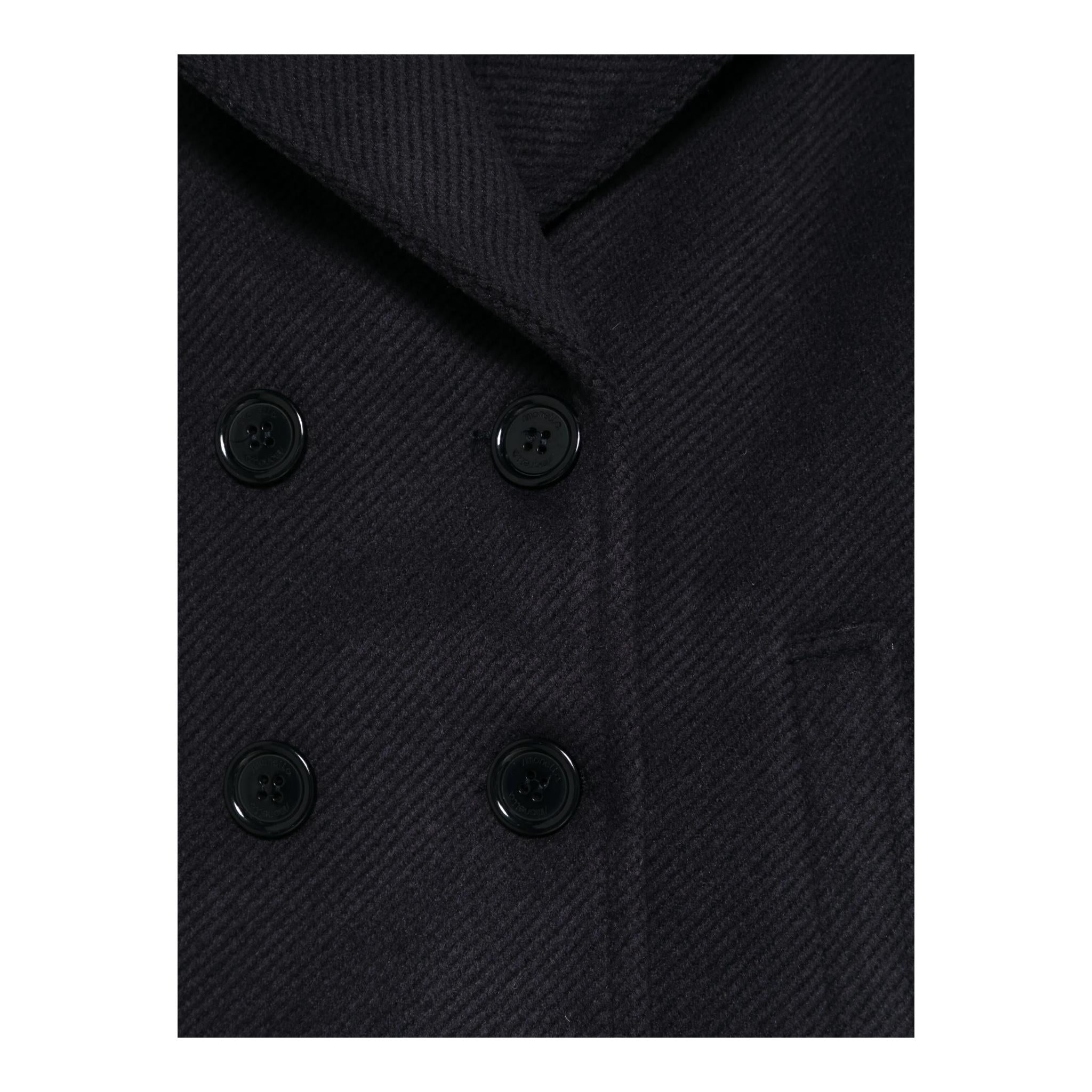 SIMONETTA cappotto tinta unita con maniche a sbuffo Blu per Bambina SV2A10 BLU SIMONETTA 