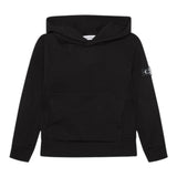 CALVIN KLEIN felpa tinta unita con cappuccio Nero per Bambina IB0IB01114 NERO CALVIN KLEIN 
