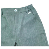 Le Bebe' Pantalone Tinta Unita con Elastico In Vita per Neonato LBB5341 VERDE LE BEBE' 