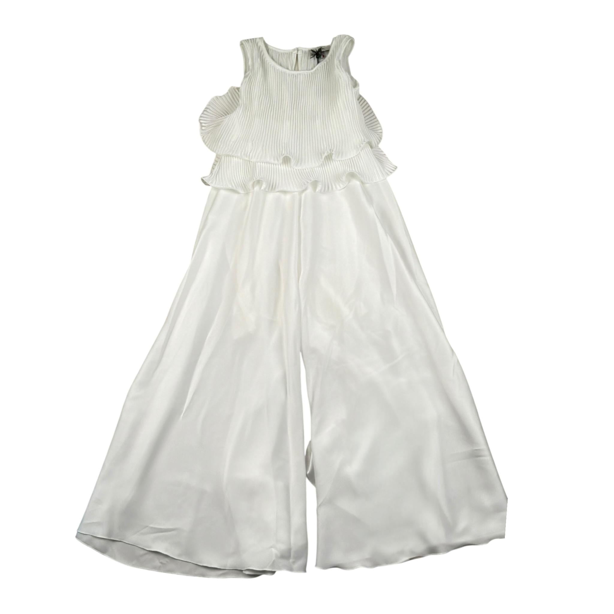 Dixie Tuta Intera Giromanica Tinta Unita per Bambina TC01310G74 BIANCO DIXIE 