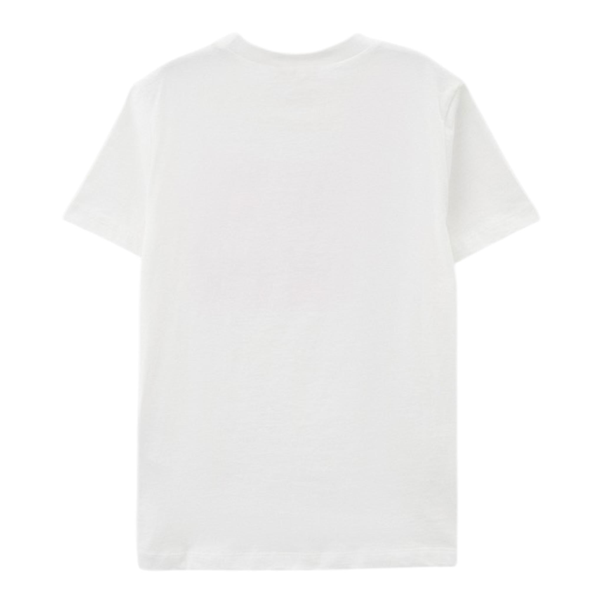 N°21 T-Shirt Tinta Unita con Stampa per Bambina N2102A BIANCO N°21 