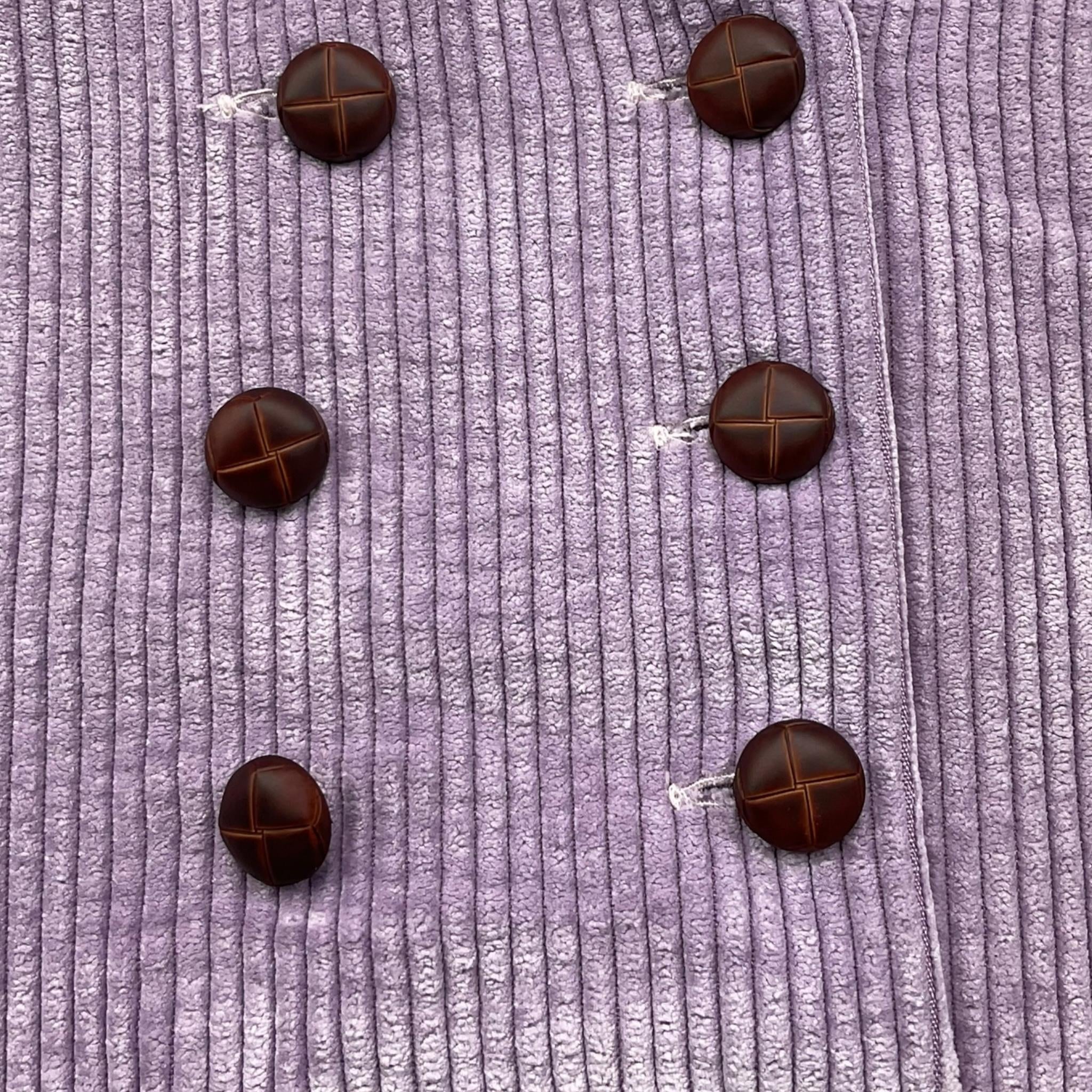 LA STUPENDERIA abito giromanica doppiopetto Lilla per Neonata TJAB44XN LILLA LA STUPENDERIA 