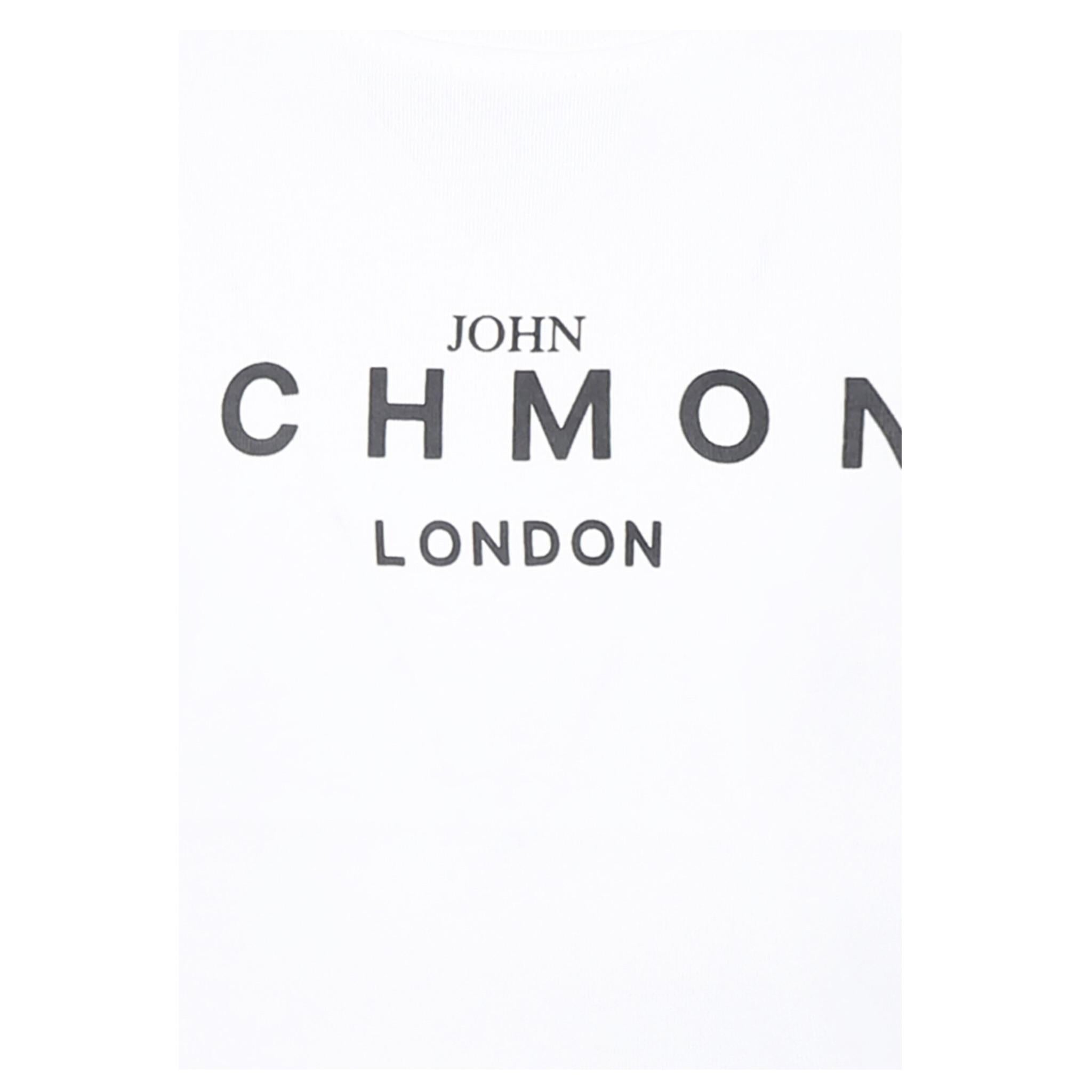 John Richmond T-Shirt Girocollo Tinta Unita con Stampa per Bambino RBP25003TSX BIANCO JOHN RICHMOND 