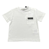 Iceberg T-Shirt Girocollo Tinta Unita con Stampa per Neonato TSICE5103BX BIANCO ICEBERG 