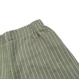 La Stupenderia Bermuda Tinta Unita con Elastico In Vita per Bambino TCBR73XX VERDE LA STUPENDERIA 