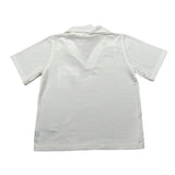 Zhoe & Tobiah Polo Mezza Manica Tinta Unita per Bambino BSE18MJ BIANCO ZHOE & TOBIAH 