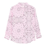 Saint Barth Camicia Manica Lunga Tinta Unita Stampa Fantasia per Bambina BRIG0030494 ROSA SAINT BARTH 