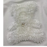 Fun & Fun T-Shirt Girocollo Tinta Unita con Orso per Neonata FCBSO01264N BIANCO FUN & FUN 