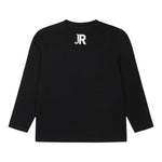John Richmond Shirt Girocollo Tinta Unita con Stampa per Neonato RIA240066TS NERO JOHN RICHMOND 