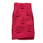 LIU JO sciarpa tinta unita con ricami Fuxia per Bambina 4DX562 FUXIA LIU JO 