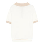 Eleventy Polo Mezza Manica Tinta Unita per Bambino EW9P01X PANNA ELEVENTY 