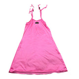 F**K Abito A Bretelle Tinta Unita per Bambina FJ241006PK ROSA FLUO F**K 