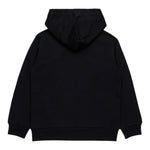 MARNI felpa chiusa con cappuccio tinta unita con logo Nero per Bambino M01266 NERO MARNI 