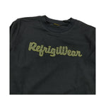REFRIGIWEAR shirt girocollo tinta unita cn logo Nero per Bambino RW709 NERO REFRIGIWEAR 