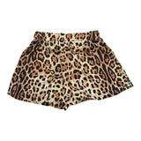 4Giveness Short Tinta Unita con Fantasia Maculata per Bambina FGCG3933 MARRONE 4GIVENESS 
