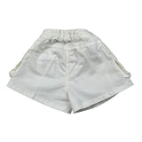 Dusty Color Short Tinta Unita con Elastic In Vita per Bambina DJWS5015SH BIANCO DUSTY COLOR 